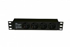 Hyperline SHE10-4SH-IEC Блок розеток 10