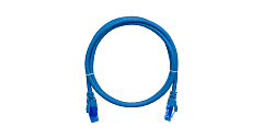 NIKOMAX NMC-PC4UE55B-001-C-BL Коммутационный шнур U/UTP 4 пары, Кат.6 (Класс E), 250МГц, 2хRJ45/8P8C