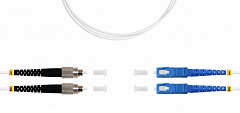Hyperline FC-D2-9A1-FC/UR-SC/UR-H-5M-LSZH-WH Патч-корд волоконно-оптический (шнур) SM 9/125 (G657)