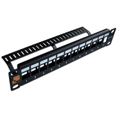 Патч-панели LANMASTER LAN-PP12OK-UTP/10